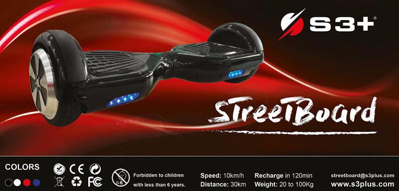 S3StreetBoard-prezzo S3+ StreetBoard - Hoverboard - Recensione e Prezzo  