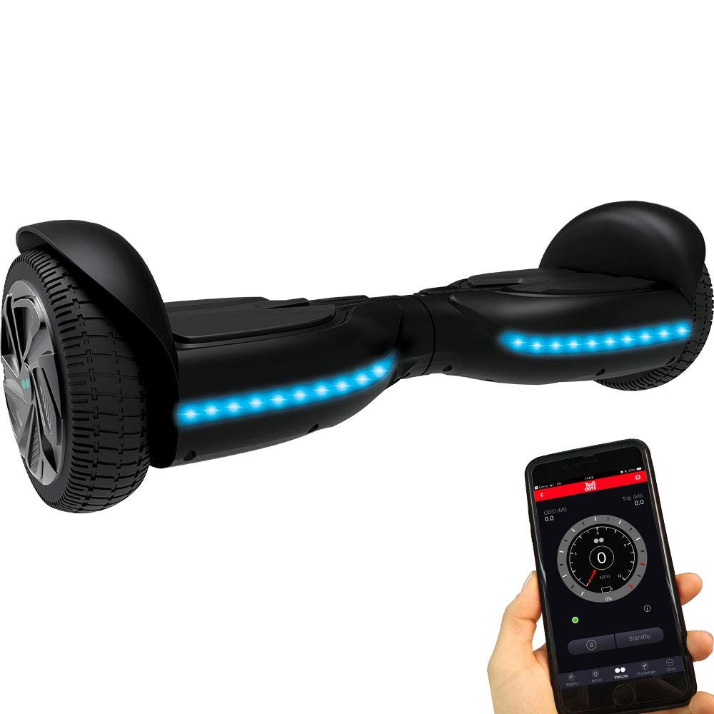 Twodots-Hoverboard-UL-2272 Recensione Twodots Hoverboard UL 2272 Glyboard PRO Black, Black  