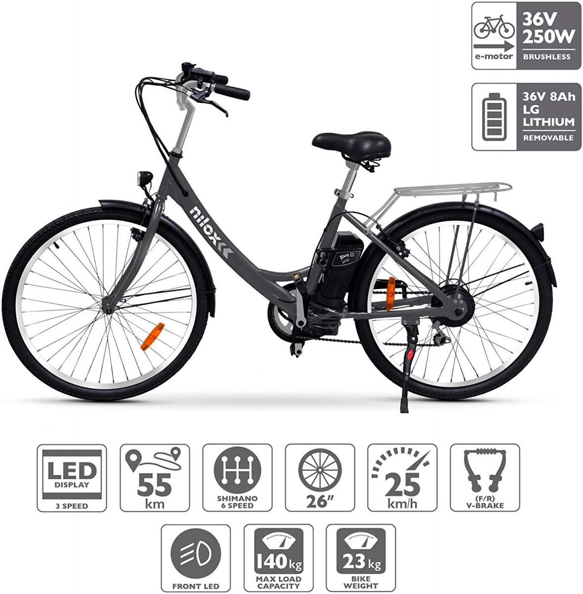 Nilox-E-Bike-X5 Nilox E Bike X5  